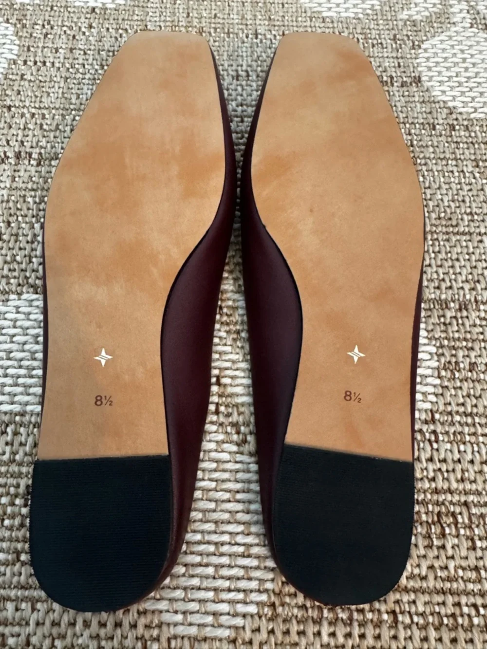 Tuckernuck Oxblood Leather Nilli Flat - Picture 2 of 3